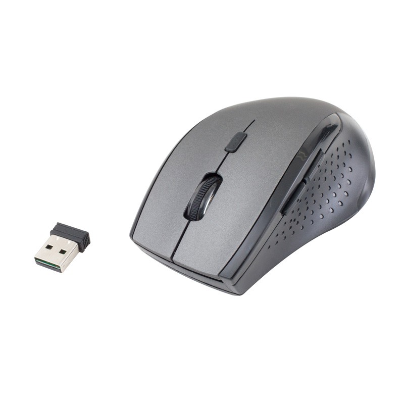 Souris Sans Fil Rii RM700 - Clic Silencieux, 3 Niveaux DPI, Récepteur Nano USB, Couleur Orange