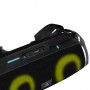 Dynabass - DBE30_BLACK10 - Noir - Enceinte Bluetooth LED - 10W - BT 5.3 - Sangle portable