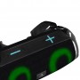 Dynabass - DBE30_BLACK10 - Noir - Enceinte Bluetooth LED - 10W - BT 5.3 - Sangle portable