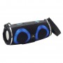Dynabass - DBE30_BLACK10 - Noir - Enceinte Bluetooth LED - 10W - BT 5.3 - Sangle portable