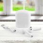 Dynabass - RX10 - Blanc - Écouteurs sans fil Bluetooth 5.0 - Micro intégré - Boîtier 350mAh